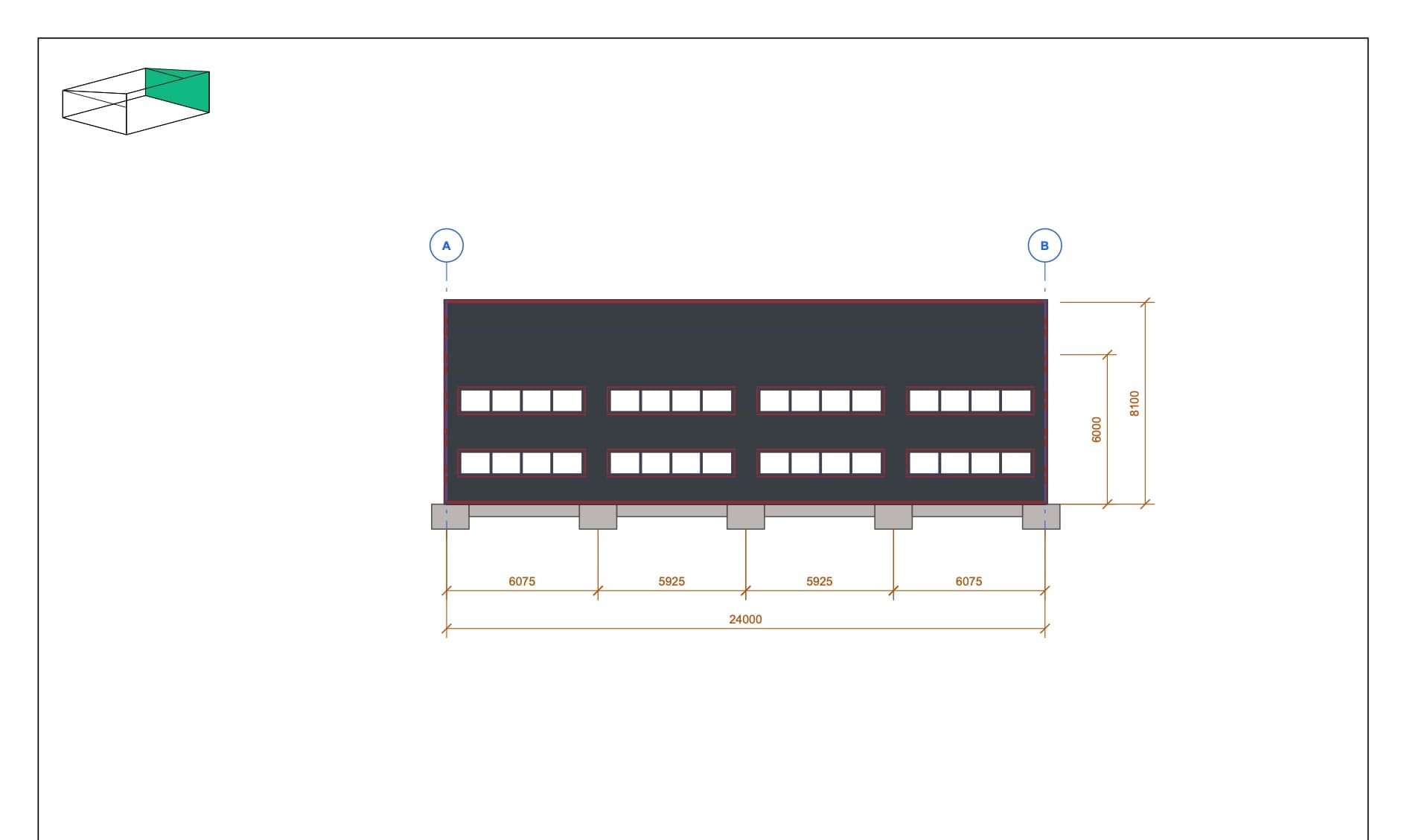 View with 8 windows · 24 m