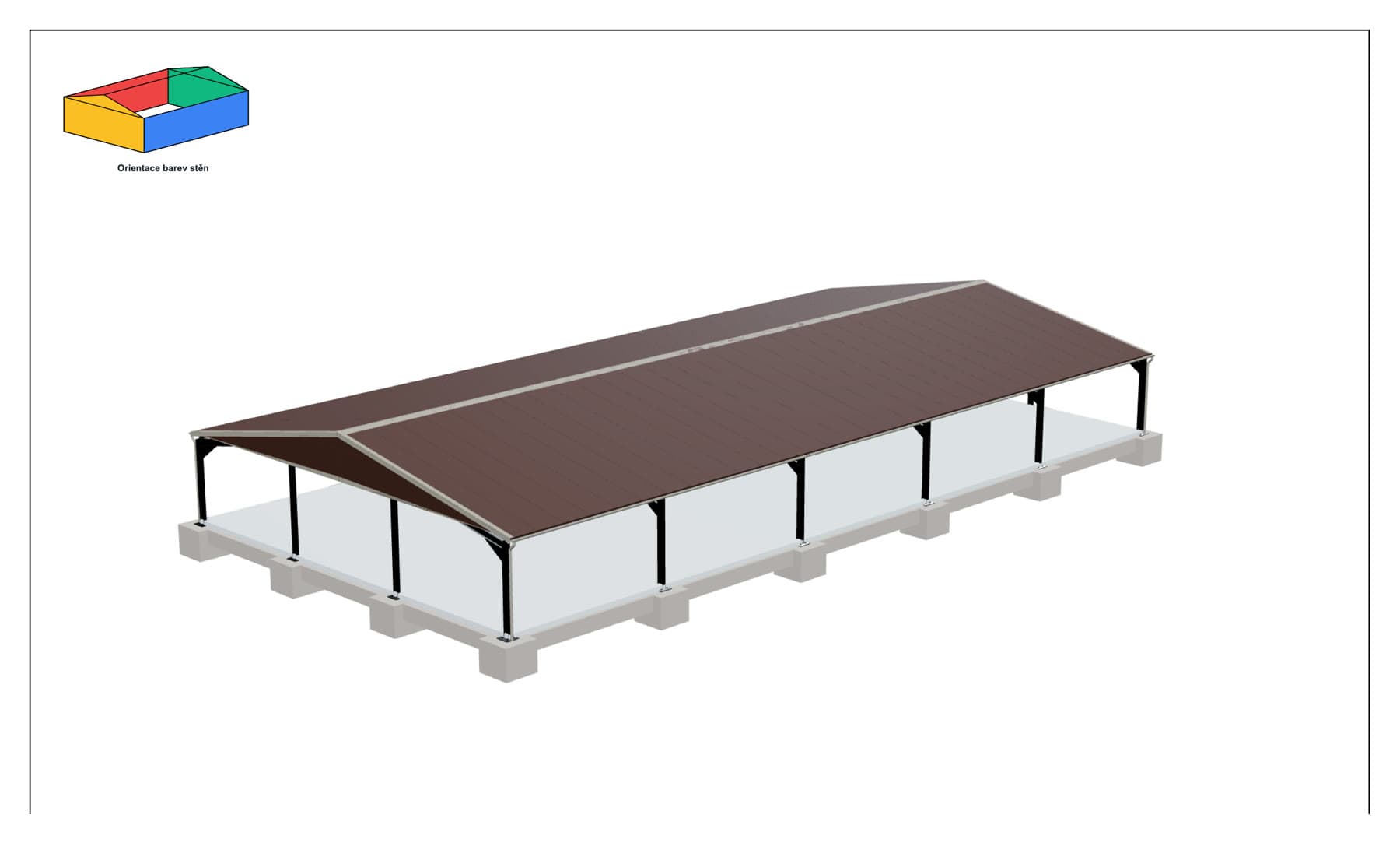 Spatial model · 15 × 30 × 3–4.5 m